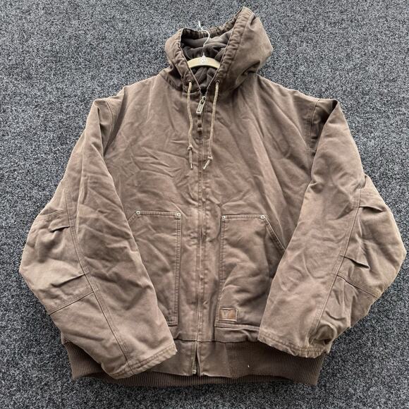 Walls Blizzard Pruf Cotton Duck Insulate Lining Work Jacket Men's 2XlChest 50-52 - Picture 1 of 7